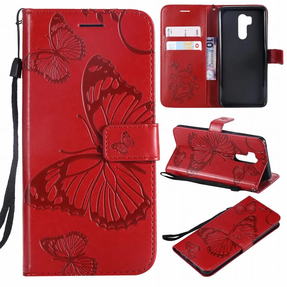 

Fundas Leather Cases Butterfly Frame For LG G7 ThinQ K7 K8 2018 K10 2017 LS775 Q6 Q8 Q Stylus 3 Plus V20 V30 V40 X Power 2 DP06Z