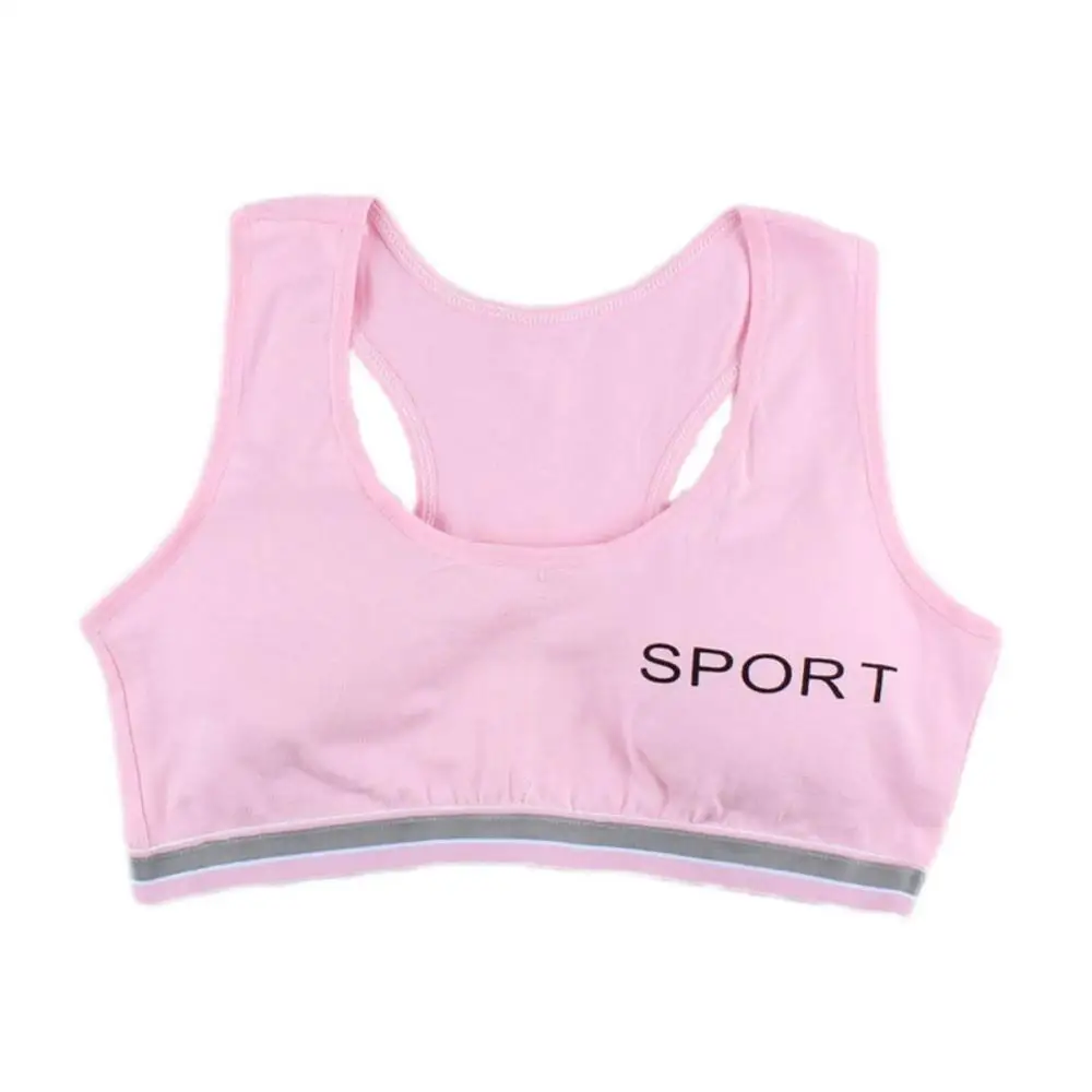 

Cotton Women Sexy Letter Print No Trace Without Steel Ring Wrapped Chest Vest Comfort Sport Bra