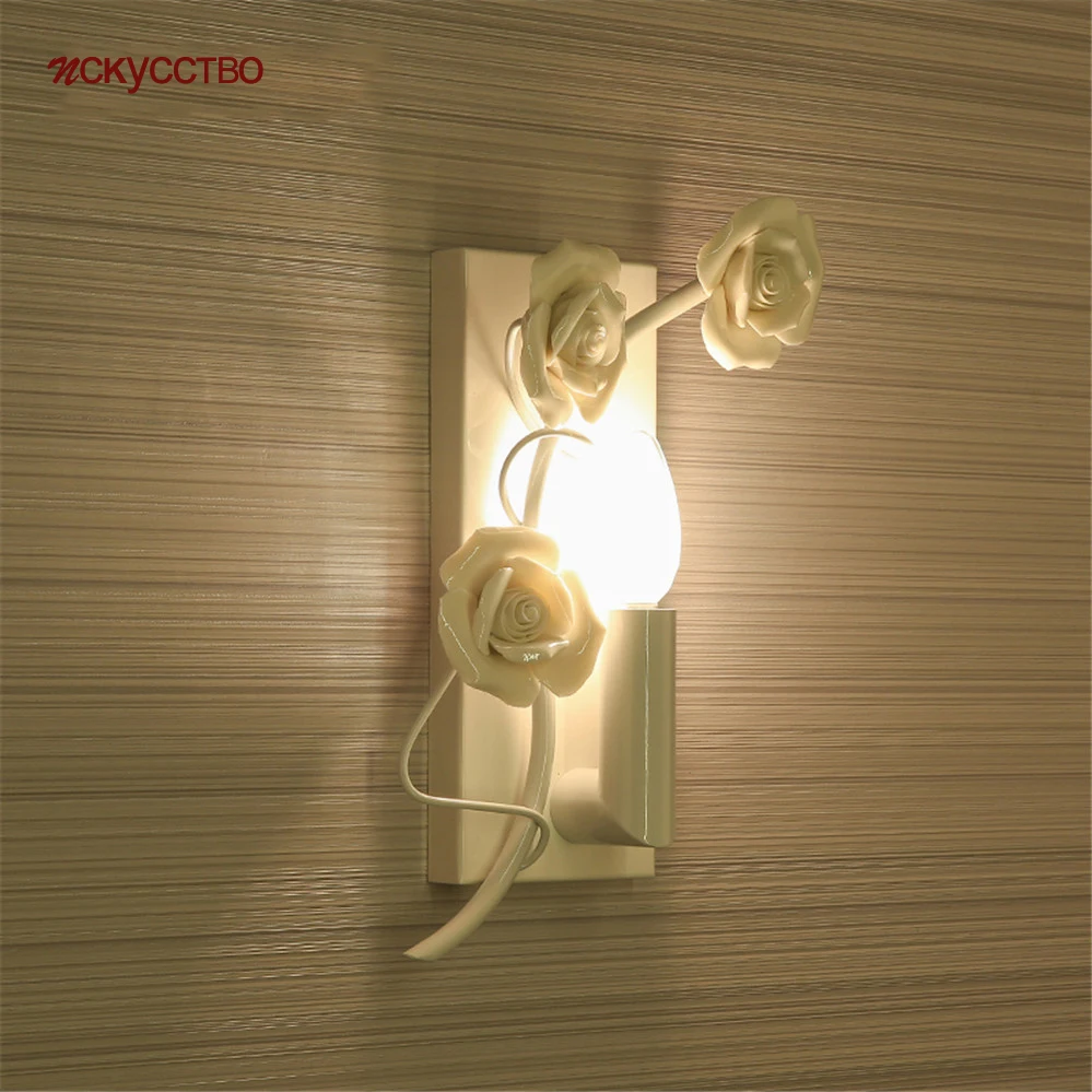 Cottagecore Style Rose Flower Led Wall Lamp Living Room Aisle Hallway Wall Art Decoration Minimalism Stairs Lighting Fixtures
Cottagecore Style Rose Flower Led Wall Lamp Living Room Aisle Hallway Wall Art Decoration Minimalism Stairs Lighting Fixtures