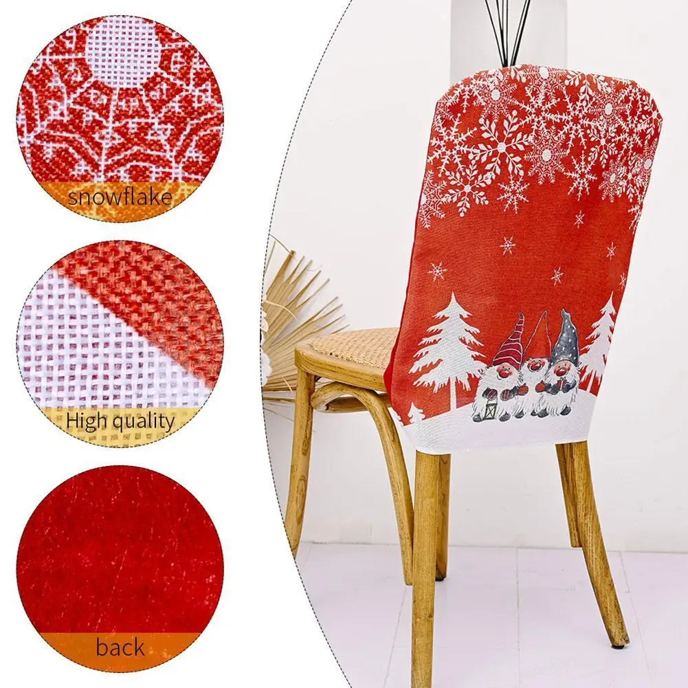 Christmas Chair Covers Santa Claus Hat Christmas Dinner Chair Back Covers Table Party Decor New Year Party Supplies Decoration 
Christmas Chair Covers Santa Claus Hat Christmas Dinner Chair Back Covers Table Party Decor New Year Party Supplies Decoration
