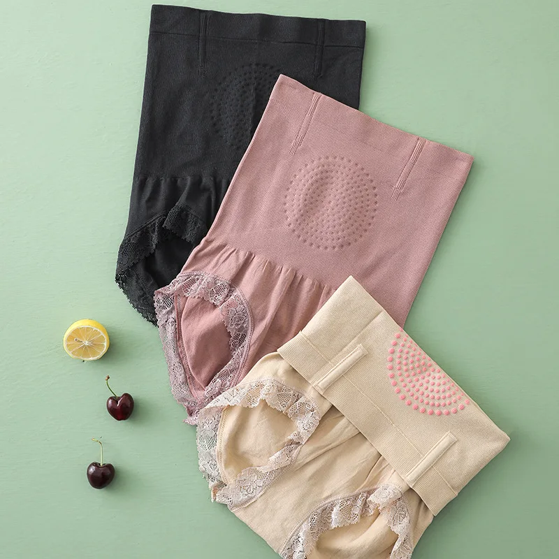 Women Magnetic Lingerie Therapy Warm Palace Body Shaping Pants Sexy Lace High Waist Abdomen Hips Underwear Cotton Panties
Women Magnetic Lingerie Therapy Warm Palace Body Shaping Pants Sexy Lace High Waist Abdomen Hips Underwear Cotton Panties
