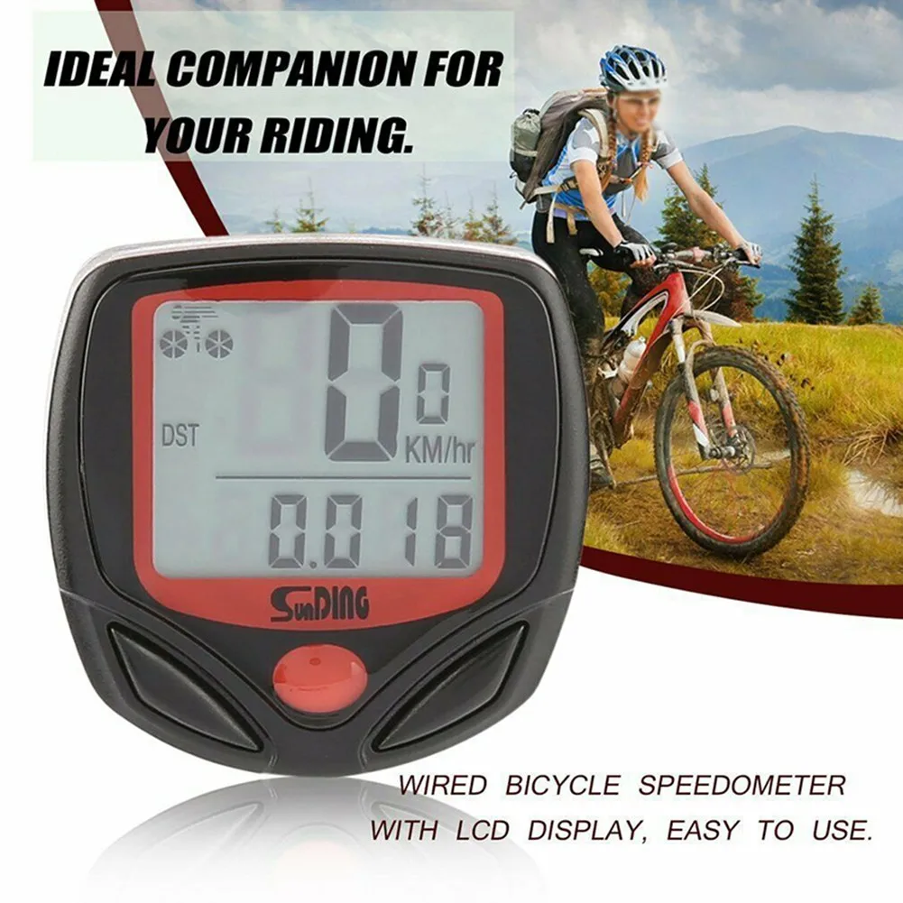 Bicycle Computer Cycling Computer Led Bike Stopwatch Speedometer Waterproof Cycle Lcd Display Digital Odometer With Holder
Bicycle Computer Cycling Computer Led Bike Stopwatch Speedometer Waterproof Cycle Lcd Display Digital Odometer With Holder