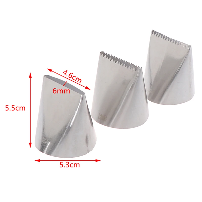 Stainless Steel Big 6mm Basket Weave Cream Stainless Steel Tips Icing Piping Nozzles Cake Decor
Stainless Steel Big 6mm Basket Weave Cream Stainless Steel Tips Icing Piping Nozzles Cake Decor