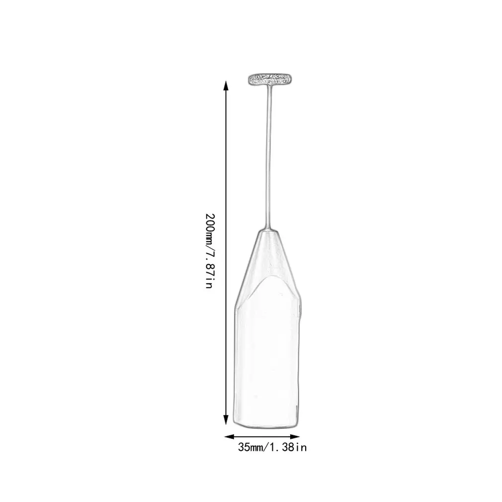 Milk Drink Coffee Whisk Mixer Electric Beater Frother Foamer Mini Handle Stirrer Practical Kitchen Cooking Tool
Milk Drink Coffee Whisk Mixer Electric Beater Frother Foamer Mini Handle Stirrer Practical Kitchen Cooking Tool