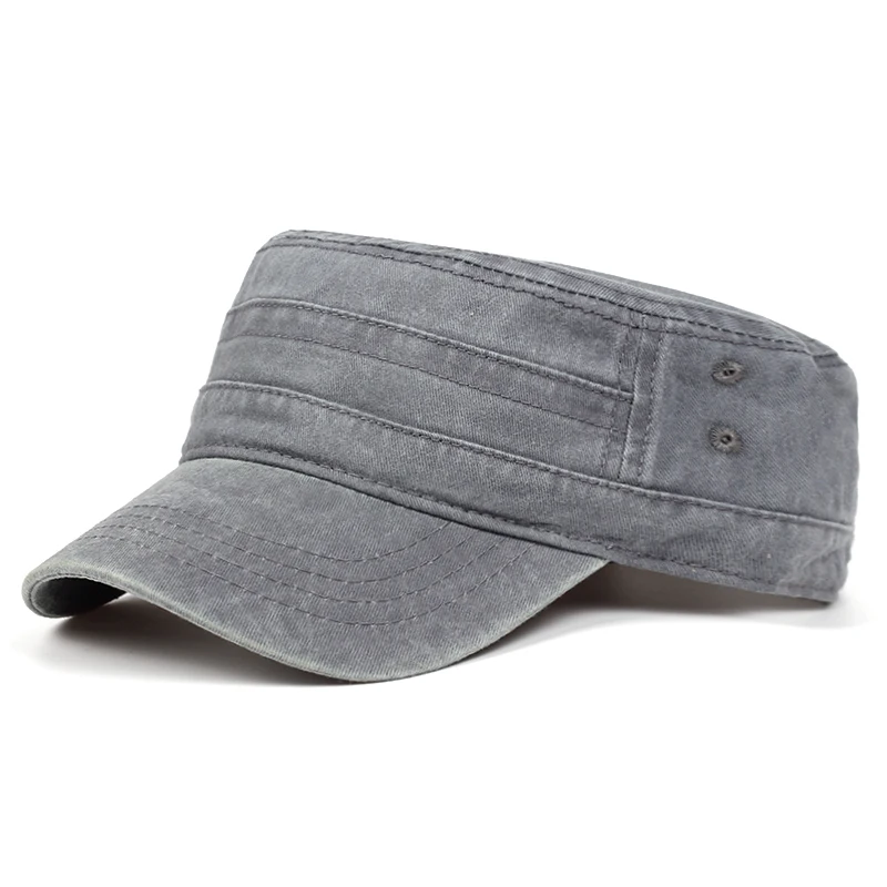2019 Classic Vintage Flat Top Mens Washed Caps And Hat Adjustable Fitted Thicker Cap Winter Warm Military Hats For Men
2019 Classic Vintage Flat Top Mens Washed Caps And Hat Adjustable Fitted Thicker Cap Winter Warm Military Hats For Men