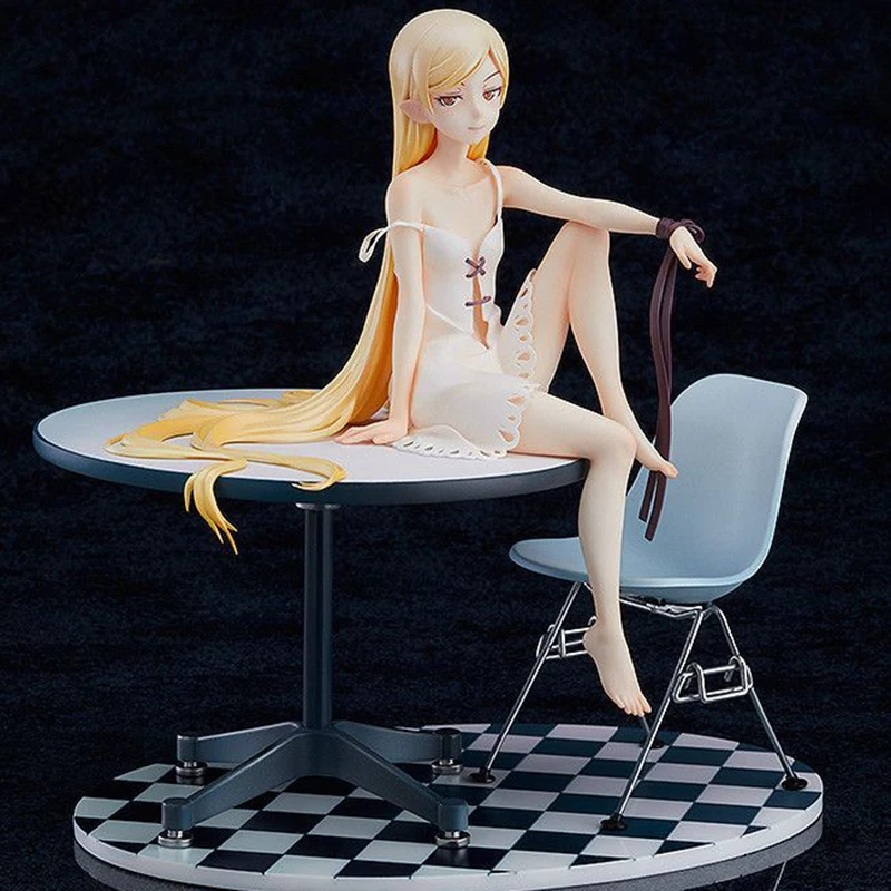 19cm Anime Kizumonogatari Oshino Shinobu Action Figure 12 Year Old Ver. 1/8 Story Series PVC Collection Model Dolls Toy for Gift
19cm Anime Kizumonogatari Oshino Shinobu Action Figure 12 Year Old Ver. 1/8 Story Series PVC Collection Model Dolls Toy for Gift