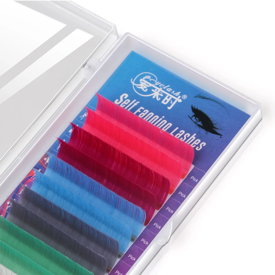 NEWCOME Multi Color Easy Fan Lashes Pink/Rose/Blue/Grey/Green/White Colors Auto Blooming Eyelash Extension Makeup Tool
NEWCOME Multi Color Easy Fan Lashes Pink/Rose/Blue/Grey/Green/White Colors Auto Blooming Eyelash Extension Makeup Tool