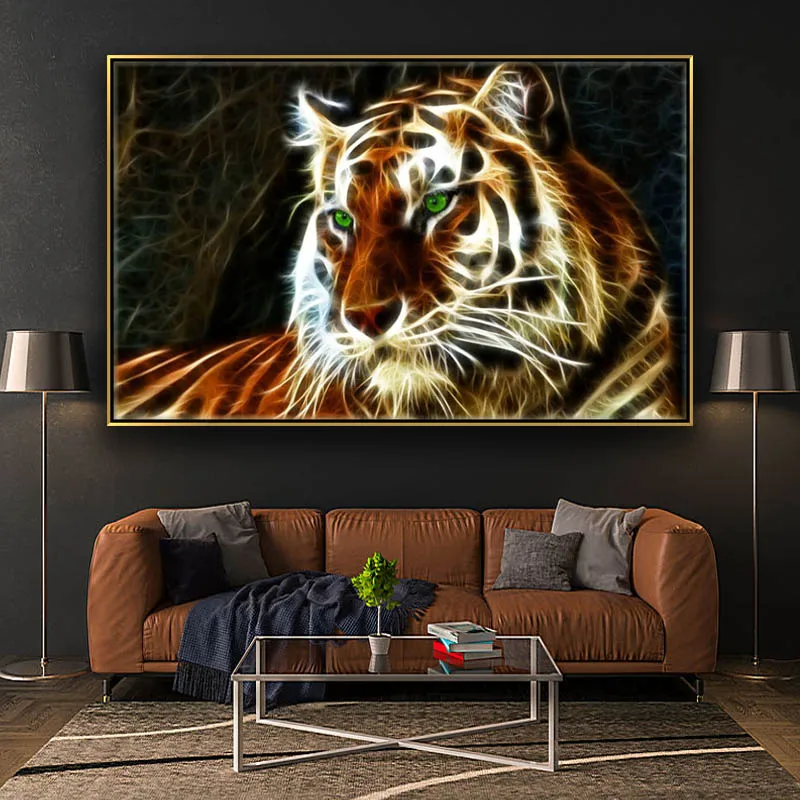 Watercolor tiger Wall Art Canvas Painting Nordic Posters And Prints Wall Pictures For Living Room Home Decor
Watercolor tiger Wall Art Canvas Painting Nordic Posters And Prints Wall Pictures For Living Room Home Decor