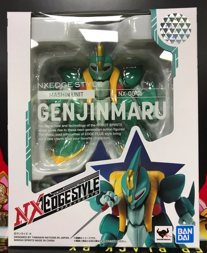 100% Originele Bandai Geesten Tamashii Naties Nxedge Stijl No.0046 Action Figure - Genjinmaru Van "Mashin Hero Wataru"
100% Originele Bandai Geesten Tamashii Naties Nxedge Stijl No.0046 Action Figure - Genjinmaru Van "Mashin Hero Wataru"