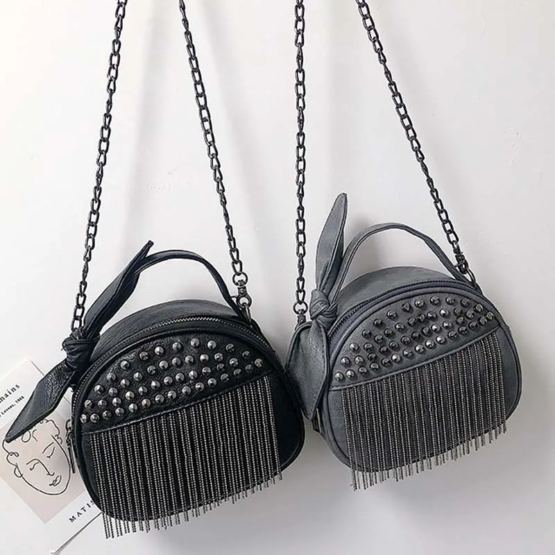 Rivet Crossbody Bag Summer New Chain Shoulder Bags Luxury Fashion Female Tassel Tote Women Bag High Quality Phone pack Purse
Rivet Crossbody Bag Summer New Chain Shoulder Bags Luxury Fashion Female Tassel Tote Women Bag High Quality Phone pack Purse