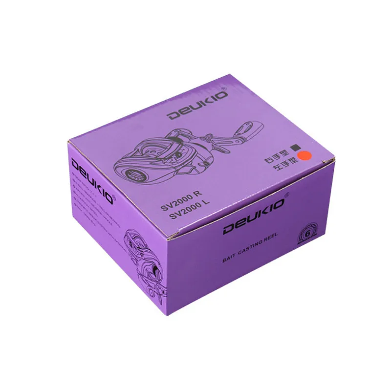 DEUKIO Baitcasting Fishing Reel 5+1BB 7:1: Max Drag 8kg Low Profile Saltwater Fishing Tackles
DEUKIO Baitcasting Fishing Reel 5+1BB 7:1: Max Drag 8kg Low Profile Saltwater Fishing Tackles