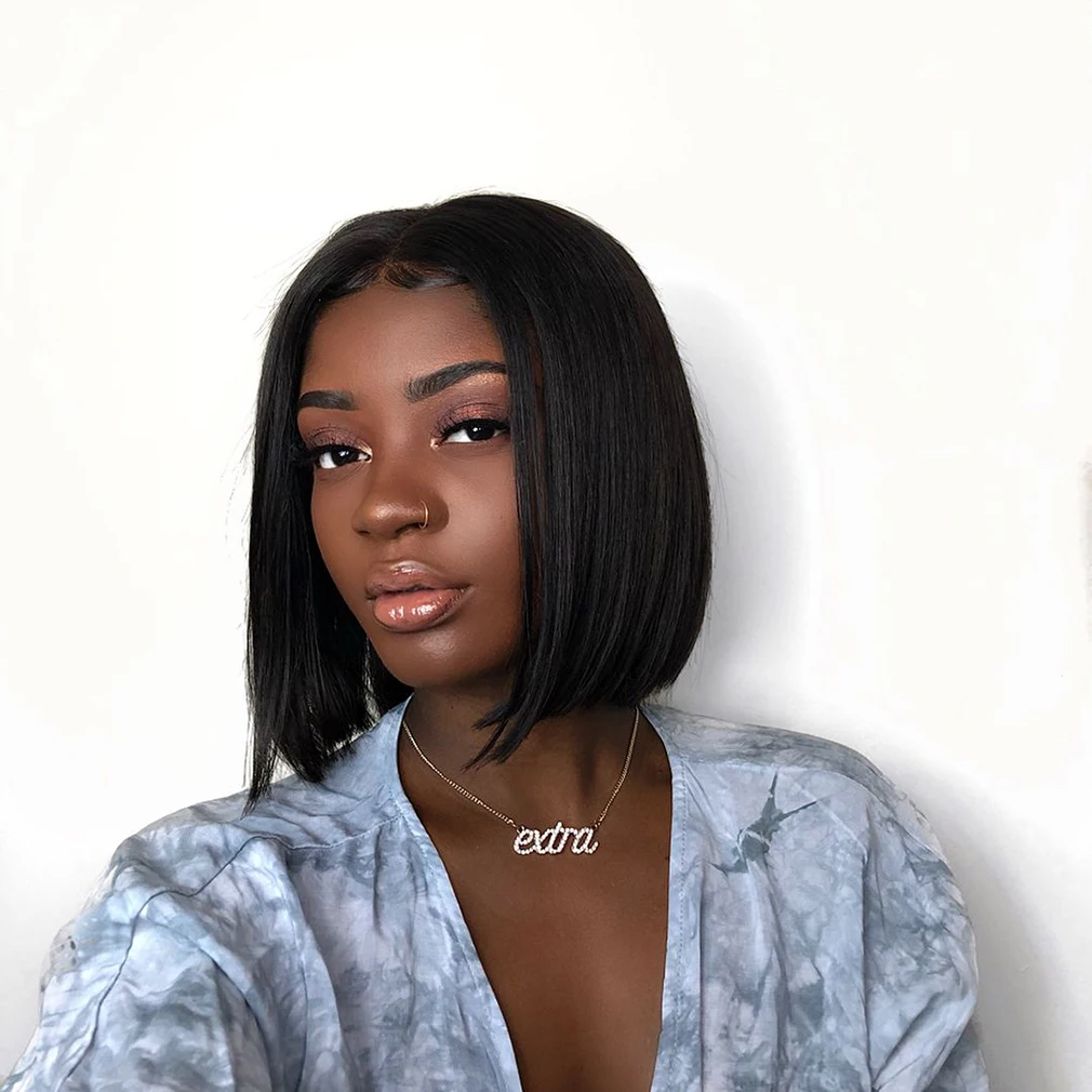 Short Fake Scalp Human Hair Wigs 150% Density 13X6 Straight Bob Lace Front Wigs Malaysian Lace Front Human Hair Wigs For Women
Short Fake Scalp Human Hair Wigs 150% Density 13X6 Straight Bob Lace Front Wigs Malaysian Lace Front Human Hair Wigs For Women