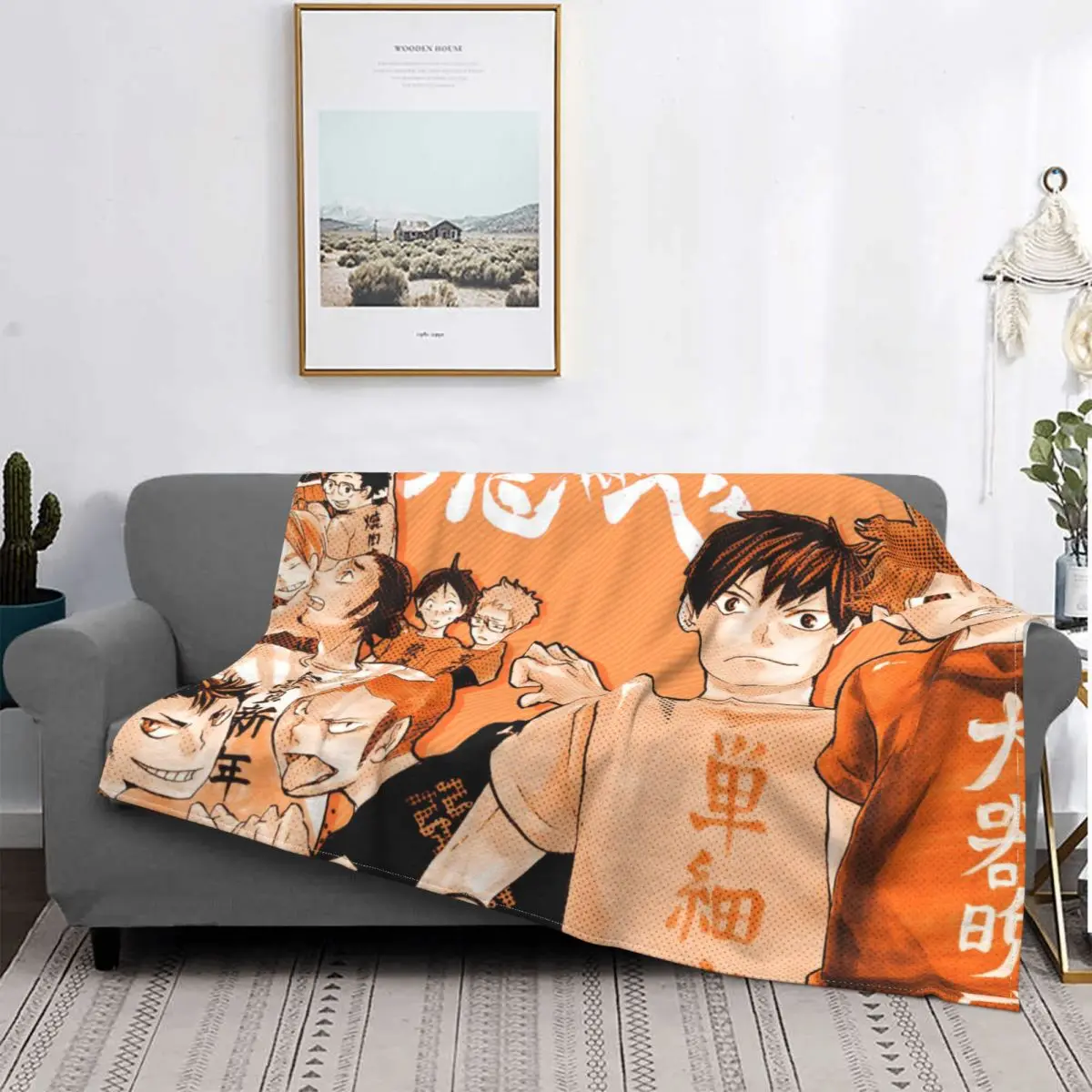 Haikyuu Shoyo Hinata Sports Comics Blanket Flannel Spring Autumn Fly High Warm Throws For Winter Bedding
Haikyuu Shoyo Hinata Sports Comics Blanket Flannel Spring Autumn Fly High Warm Throws For Winter Bedding