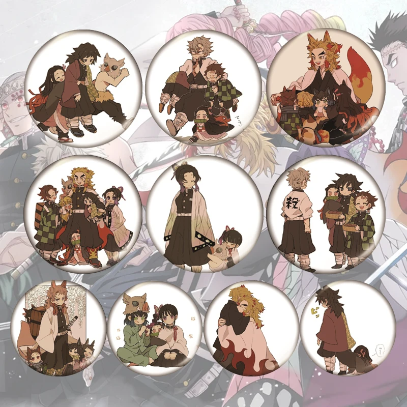 Бесплатная доставка, брошь в стиле аниме «рассекающий демонов»: Kimetsu no Yaiba, булавка для рюкзаков, Мультяшные броши в виде искусственных демонов, металлические значки
Бесплатная доставка, брошь в стиле аниме «рассекающий демонов»: Kimetsu no Yaiba, булавка для рюкзаков, Мультяшные броши в виде искусственных демонов, металлические значки