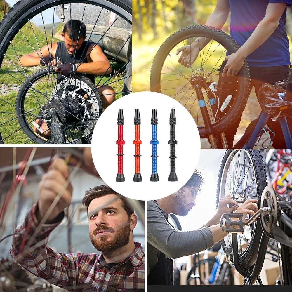 1Pair bicycle vacuum tubeless valve 40mm Aluminum capcopper core alloy rod Nipple For Road Bike Brass bike Accessorise
1Pair bicycle vacuum tubeless valve 40mm Aluminum capcopper core alloy rod Nipple For Road Bike Brass bike Accessorise