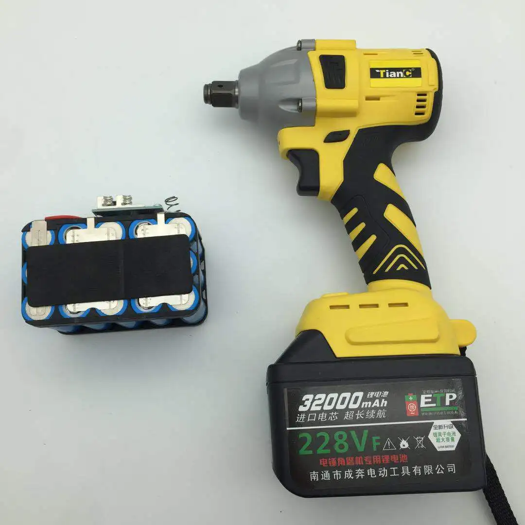 Auto Repair Tools 228VF Cordless Power Wrench High Torque Li ion Battery Charging Electric Impact Wrench Electric Screwdriver 
Auto Repair Tools 228VF Cordless Power Wrench High Torque Li ion Battery Charging Electric Impact Wrench Electric Screwdriver