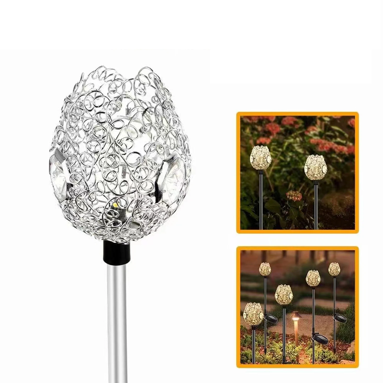 Solar Lamp Garden Decoration Lights Outdoor Decoration Lamp Lawn Stake Lamp Wire Ball Lawn Lamp
Solar Lamp Garden Decoration Lights Outdoor Decoration Lamp Lawn Stake Lamp Wire Ball Lawn Lamp