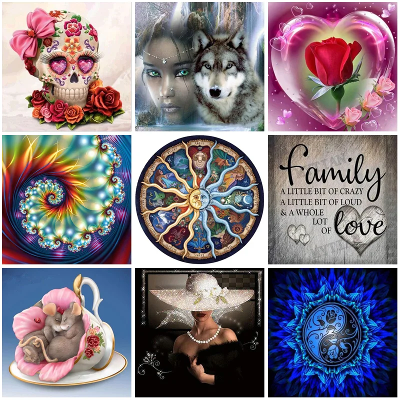 DIY 5D Diamond Painting Full Round Drill Cartoon Flowers Diamond Embroidery Cross Stitch Rhinestones Wall Art Gift Home Decor
DIY 5D Diamond Painting Full Round Drill Cartoon Flowers Diamond Embroidery Cross Stitch Rhinestones Wall Art Gift Home Decor