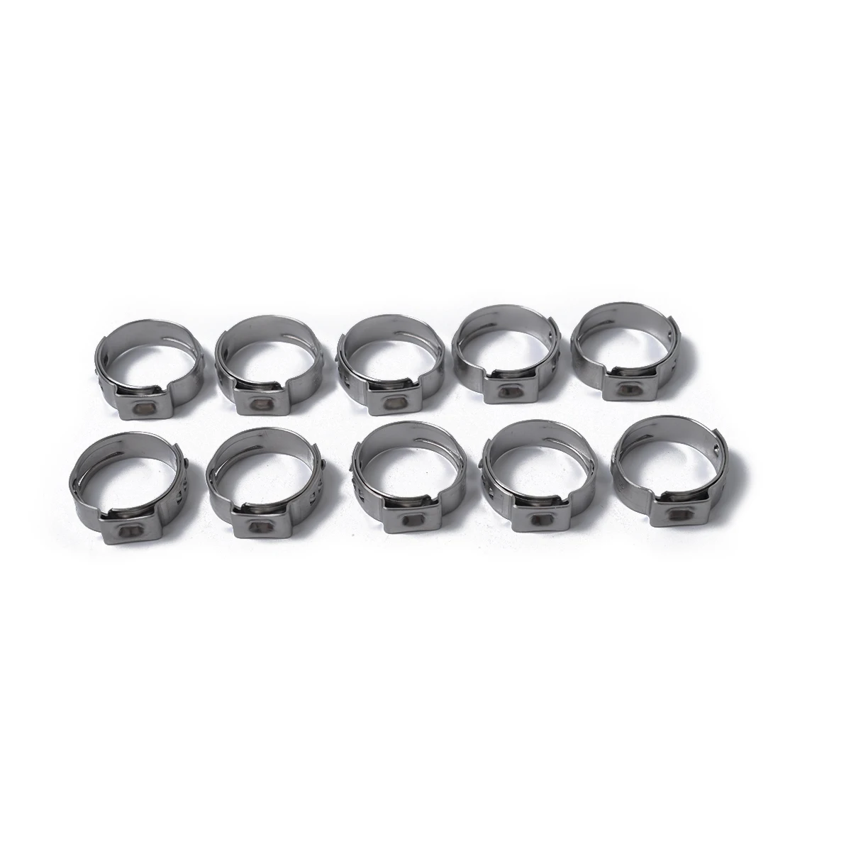 10PCS 15.0-17.5mm Stainless Steel Car Single Ear Plus Stainless Steel Hydraulic Hose Clamps O-Clips Pipe Fuel Air
10PCS 15.0-17.5mm Stainless Steel Car Single Ear Plus Stainless Steel Hydraulic Hose Clamps O-Clips Pipe Fuel Air