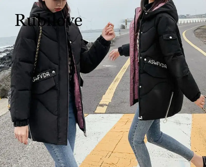 Rubilove 2019 Women Winter Jackets Down Women thickening hooded down parka padded jacket female
Rubilove 2019 Women Winter Jackets Down Women thickening hooded down parka padded jacket female