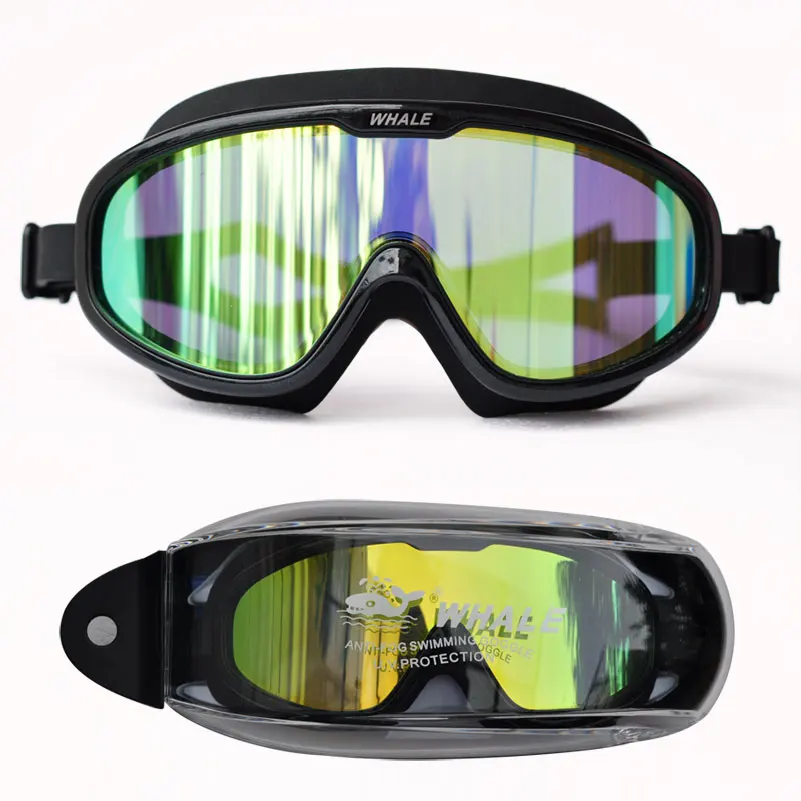 Whale Professional Swimming Waterproof soft silicone glasses swim Eyewear Anti-Fog UV men women goggles for men women
Whale Professional Swimming Waterproof soft silicone glasses swim Eyewear Anti-Fog UV men women goggles for men women