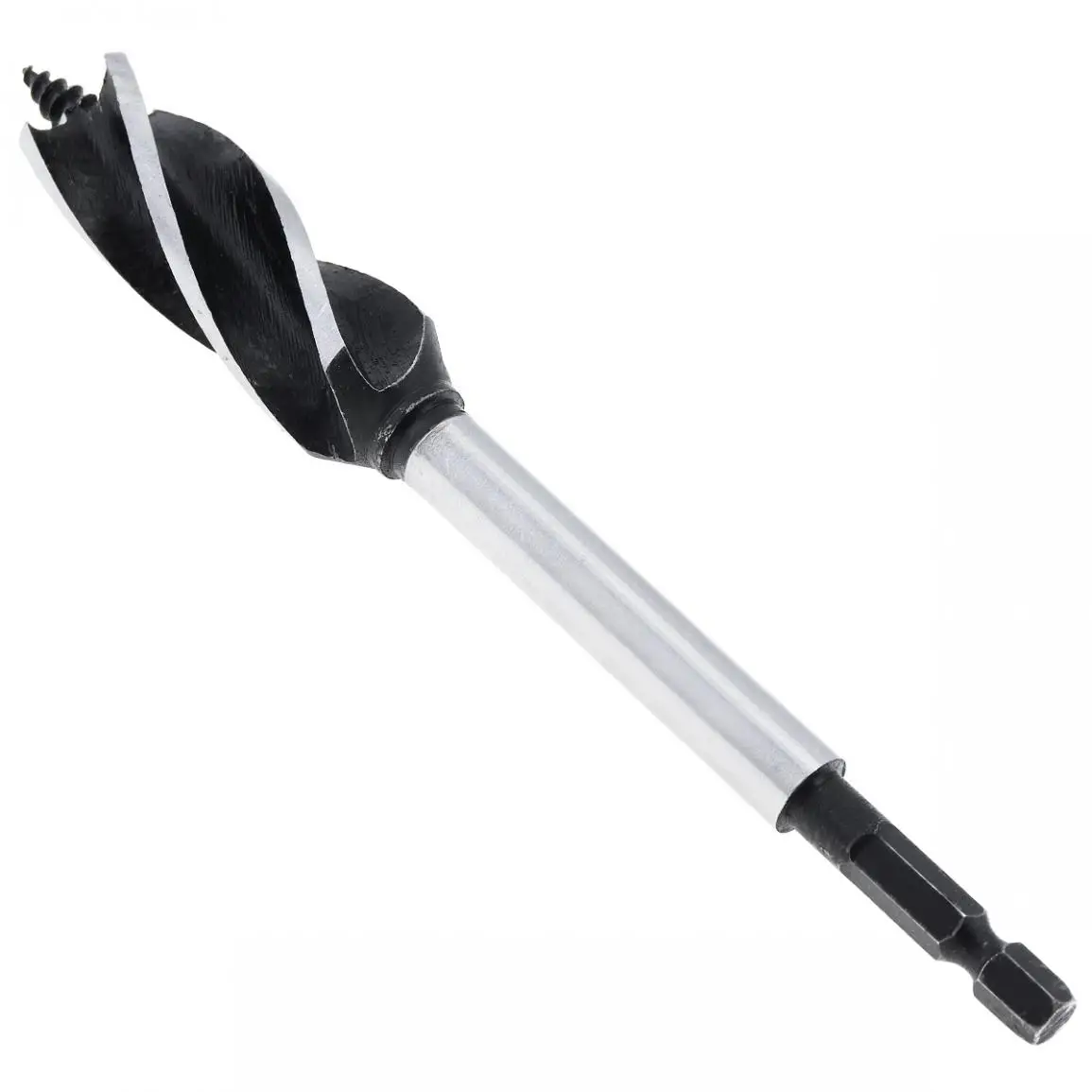 1pcs 18x 165mm Four-slot Woodworking Drill Bit Hole Drilling Tool with Center Drill Head 1/4'' Hex Shank for Woodworking Opening
1pcs 18x 165mm Four-slot Woodworking Drill Bit Hole Drilling Tool with Center Drill Head 1/4'' Hex Shank for Woodworking Opening
