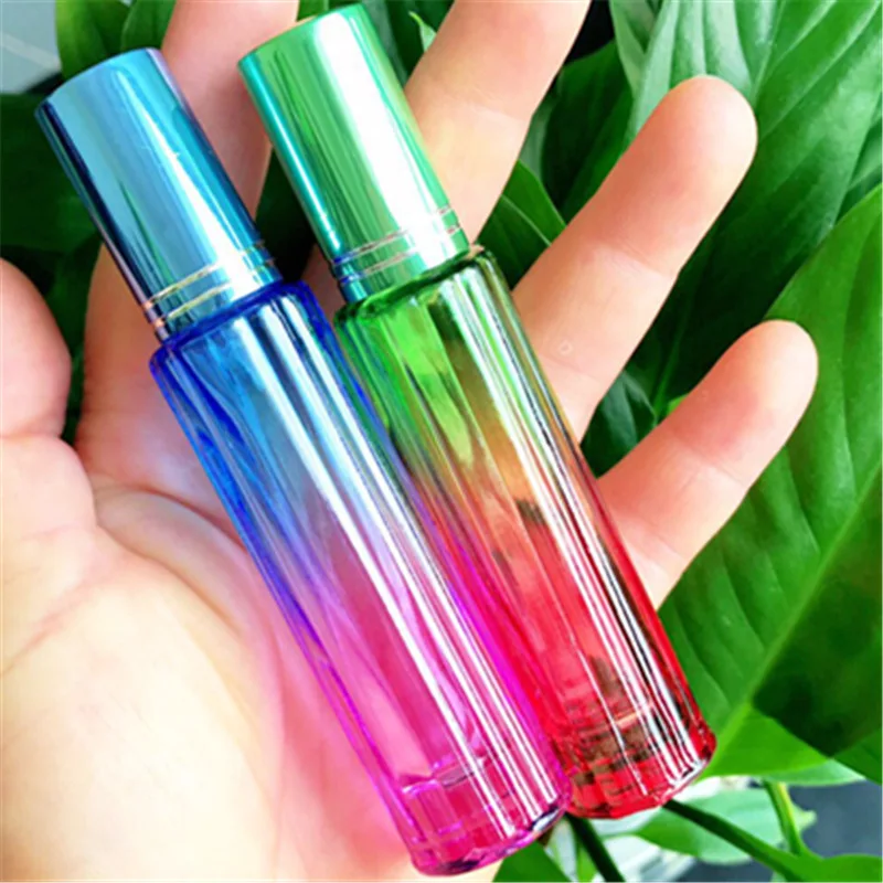 10ML New Striped Cylindrical Glass Color Spray Bottle Perfume Empty Spray Bottle 10PCS/LOT
10ML New Striped Cylindrical Glass Color Spray Bottle Perfume Empty Spray Bottle 10PCS/LOT