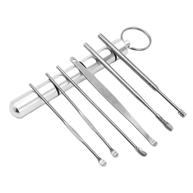 6pcs Ear Sticks Springs Ear Wax Cleaner Remover Ear Pick Cleaning Tools Steel Earpick Wax Remover Sulfur Ear Cleaning
6pcs Ear Sticks Springs Ear Wax Cleaner Remover Ear Pick Cleaning Tools Steel Earpick Wax Remover Sulfur Ear Cleaning