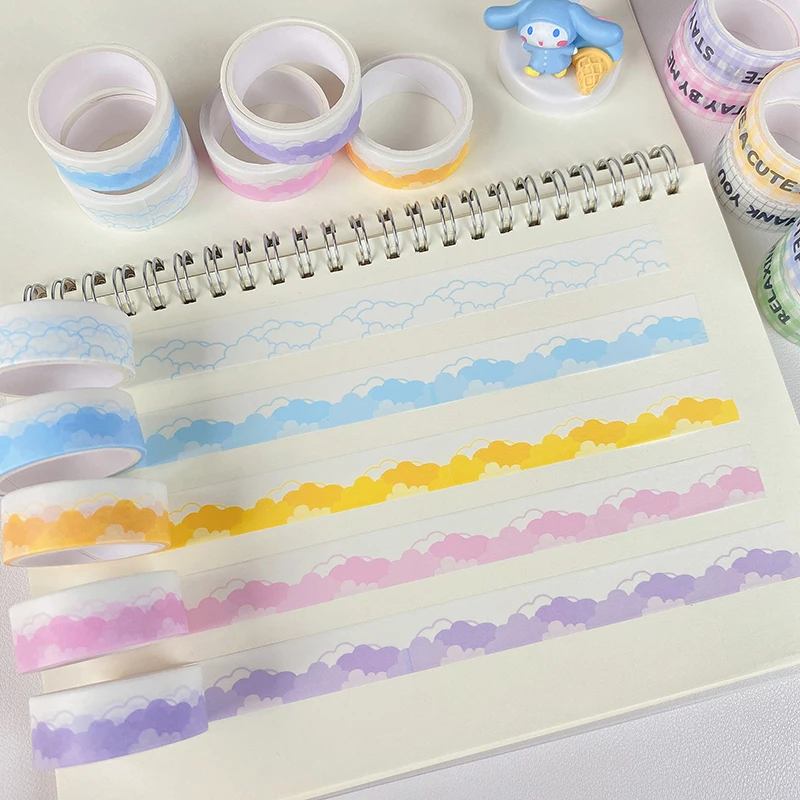 Cute Clouds Washi Tapes Ins Sealing Sticker Decoration Scrapbooking Diary Album Journal DIY Masking Tape Stationery
Cute Clouds Washi Tapes Ins Sealing Sticker Decoration Scrapbooking Diary Album Journal DIY Masking Tape Stationery