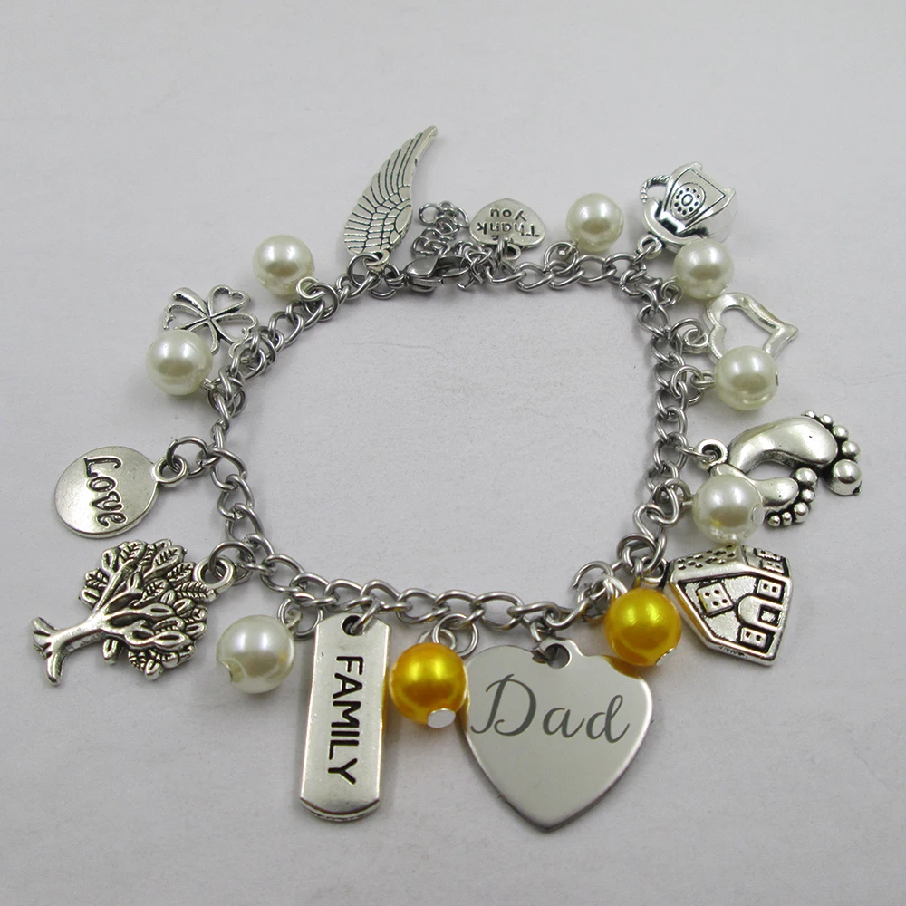 DAD family theme home love high quality stainless steel chain christmas present family gift family faith
DAD family theme home love high quality stainless steel chain christmas present family gift family faith