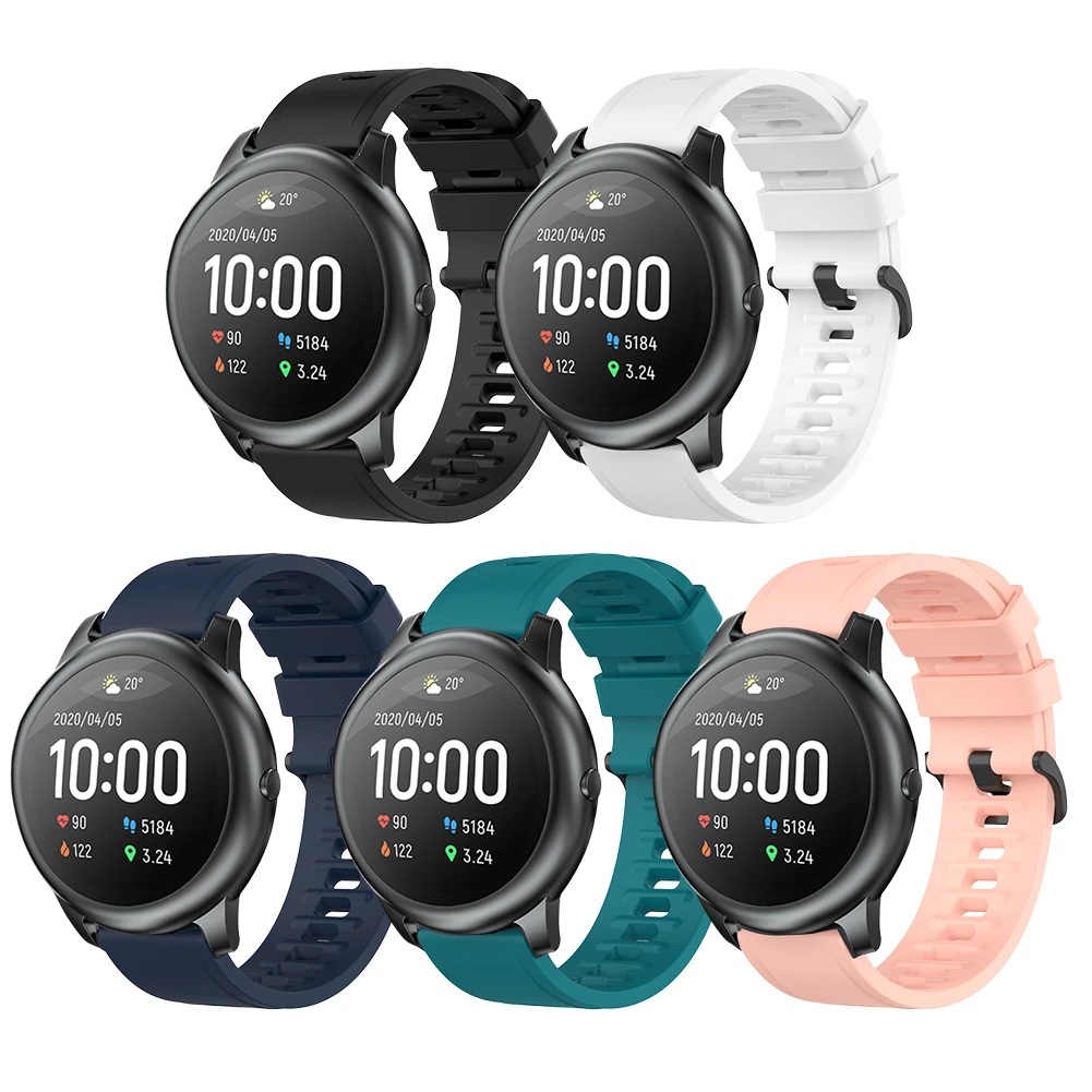 Replacement Silicone Strap For Xiaomi Haylou Solar Smart Watch Comfortable Watch Wrist Band Wristband Smartwatch Accessories
Replacement Silicone Strap For Xiaomi Haylou Solar Smart Watch Comfortable Watch Wrist Band Wristband Smartwatch Accessories