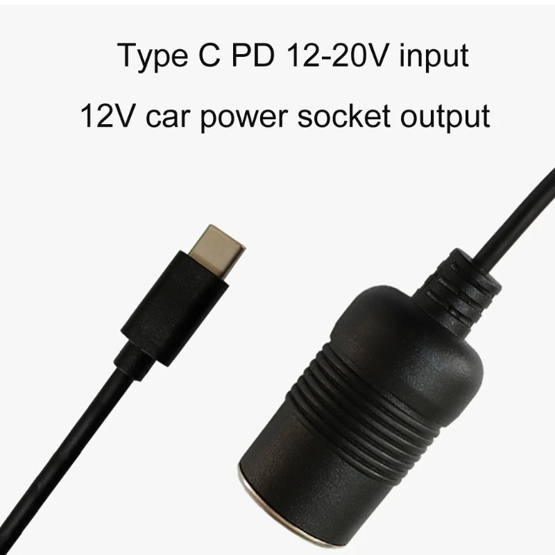 USB C PD Type C Male to 12V Car Socket Power Cable for Driving Recorder Electronic Dog Car Charger 12V Car Equipment
USB C PD Type C Male to 12V Car Socket Power Cable for Driving Recorder Electronic Dog Car Charger 12V Car Equipment