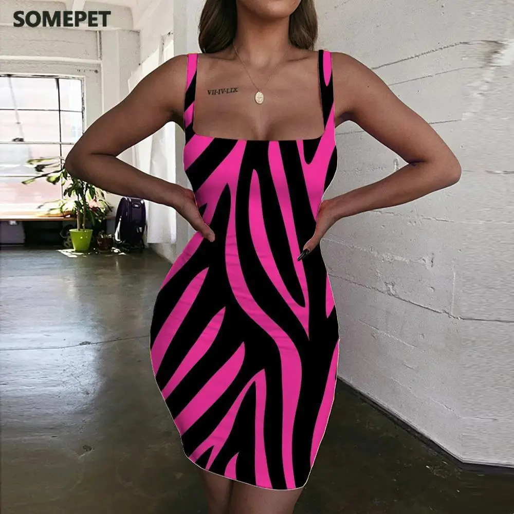 SOMEPET Stripe Dress Women Zebra Ladies Dresses Gradient Bodycon Dress Harajuku Sundress Womens Clothing Mini Evening Vintage
SOMEPET Stripe Dress Women Zebra Ladies Dresses Gradient Bodycon Dress Harajuku Sundress Womens Clothing Mini Evening Vintage