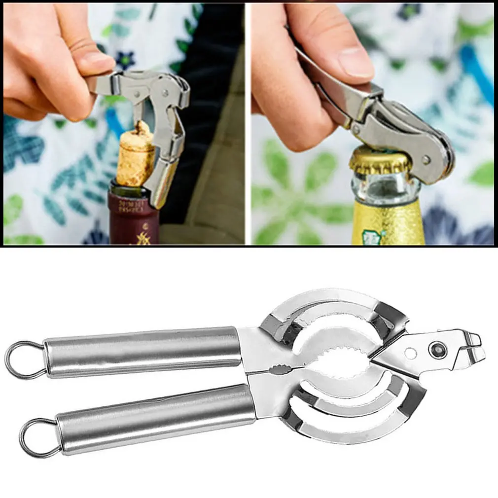 Jar Opener Stainless Steel Handy Screw Cap Multi-purpose Bottle Lid Grip Wrench Multi-functional Kitchen Gadgets 
Jar Opener Stainless Steel Handy Screw Cap Multi-purpose Bottle Lid Grip Wrench Multi-functional Kitchen Gadgets