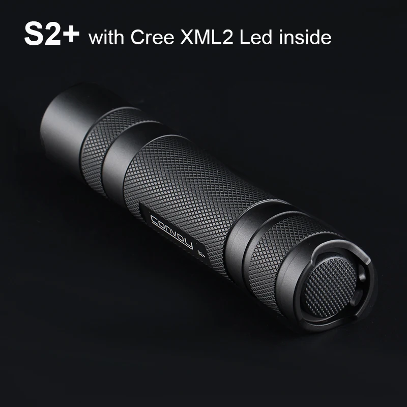 Flashlight Torch Convoy S2 Plus with Cree XML2 Lanterna Led 18650 Portable Lighting Camping Fishing Work Light Black/Grey Lamp
Flashlight Torch Convoy S2 Plus with Cree XML2 Lanterna Led 18650 Portable Lighting Camping Fishing Work Light Black/Grey Lamp