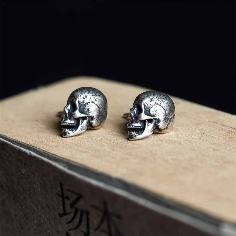 New style personality Vintage Fashionable skull head stud earring trend goth punk hip hop rock jewelry accessories wholesale
New style personality Vintage Fashionable skull head stud earring trend goth punk hip hop rock jewelry accessories wholesale