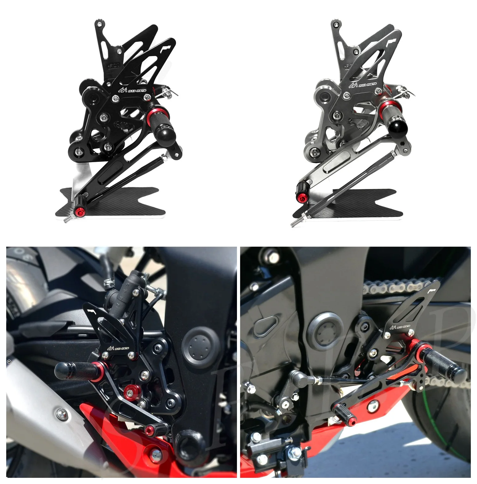 CNC Adjustable Rearsets Foot Pegs Rear Set For Suzuki GSX-R750 2015-2020 16 17 2018 2019 & GSR750 2011-2017 12 13 14 2015 2016
CNC Adjustable Rearsets Foot Pegs Rear Set For Suzuki GSX-R750 2015-2020 16 17 2018 2019 & GSR750 2011-2017 12 13 14 2015 2016