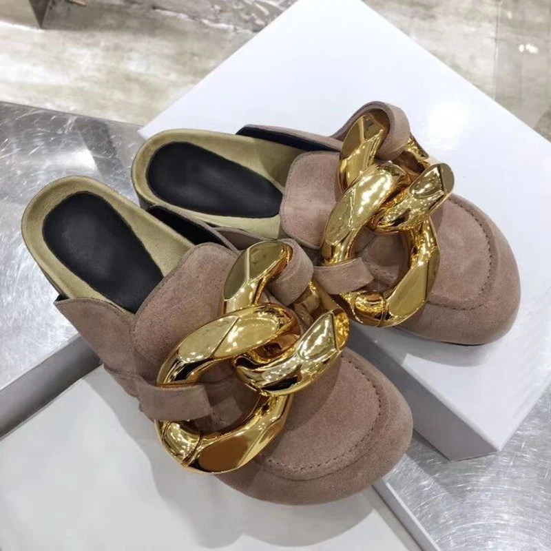 Ollymurs Flat Heel Chain Mules Round Toe Suede Slippers Shoes Stylish Women Outdoor Slippers Casual Black Beach Shoes Slides
Ollymurs Flat Heel Chain Mules Round Toe Suede Slippers Shoes Stylish Women Outdoor Slippers Casual Black Beach Shoes Slides