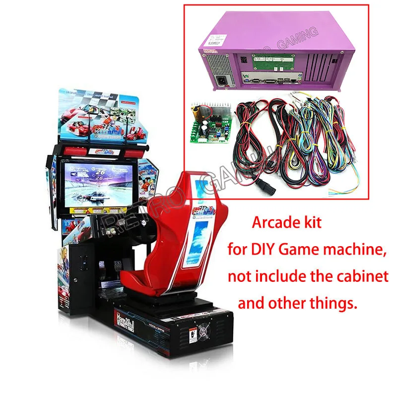 6pcs Arcade Kit Outrun Car Racing Motor Driving Game Motherboard TT Motorcycle Simulator Children Racing Game Machine DIY
6pcs Arcade Kit Outrun Car Racing Motor Driving Game Motherboard TT Motorcycle Simulator Children Racing Game Machine DIY