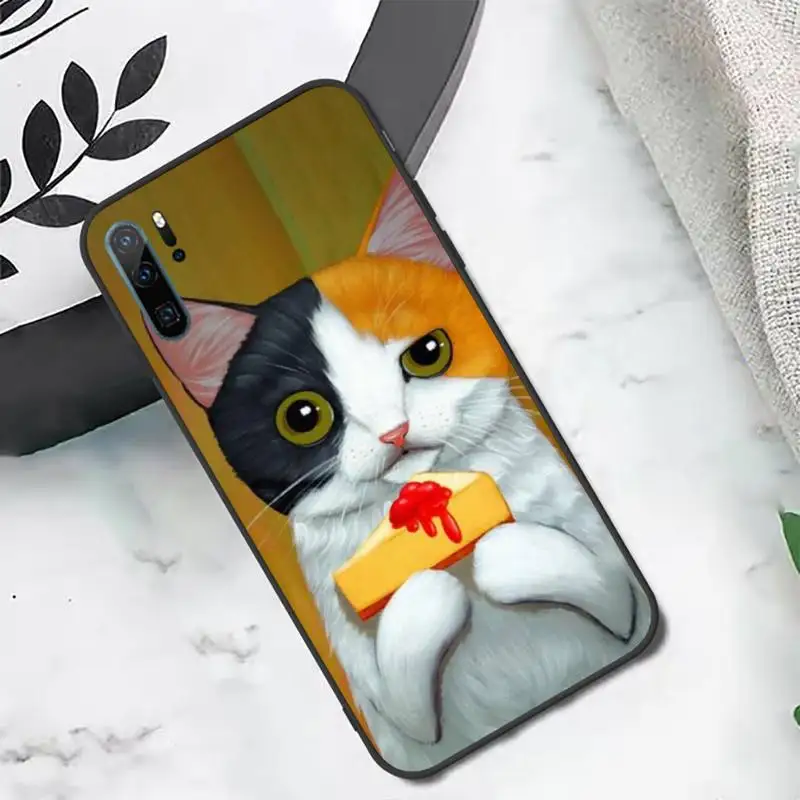 Funny art cat animal Phone Case For Huawei honor Mate P 10 20 30 40 i 9 8 pro x Lite smart 2019 nova 5t
Funny art cat animal Phone Case For Huawei honor Mate P 10 20 30 40 i 9 8 pro x Lite smart 2019 nova 5t