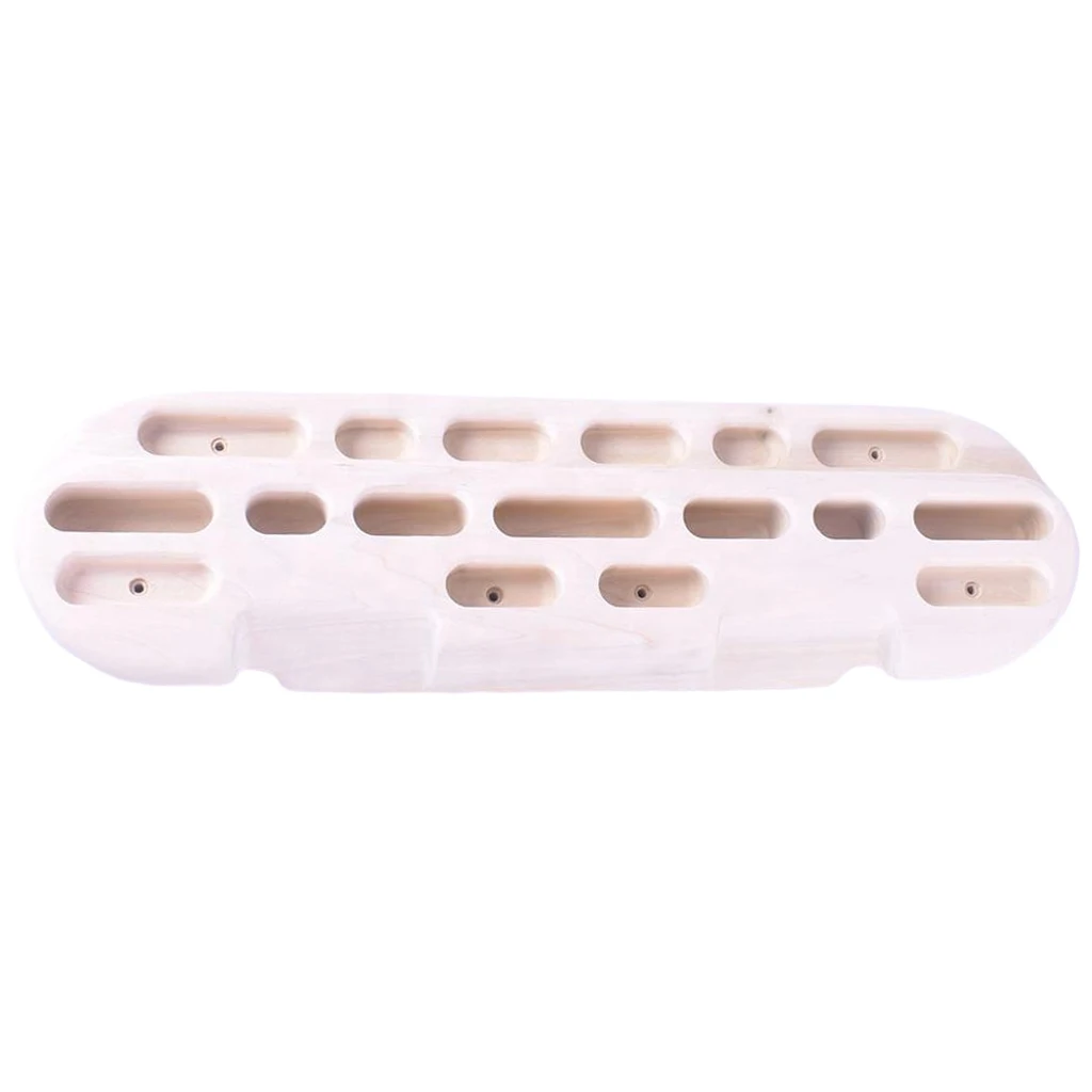 Climbing Hangboard with Holds Jugs Slopers Pull Up Board Fingerboard Wrist Pinch Arms Strength Trainer for Beginner for Home
Climbing Hangboard with Holds Jugs Slopers Pull Up Board Fingerboard Wrist Pinch Arms Strength Trainer for Beginner for Home
