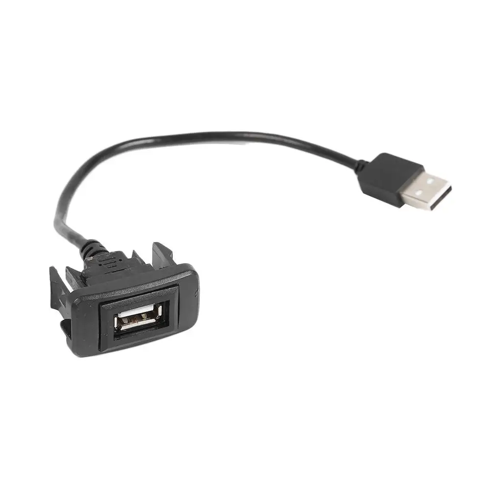 VODOOL Car Dash Flush Mount USB Port Panel Extension Cable Adapter for TOYOTA Black Car Accessories
VODOOL Car Dash Flush Mount USB Port Panel Extension Cable Adapter for TOYOTA Black Car Accessories