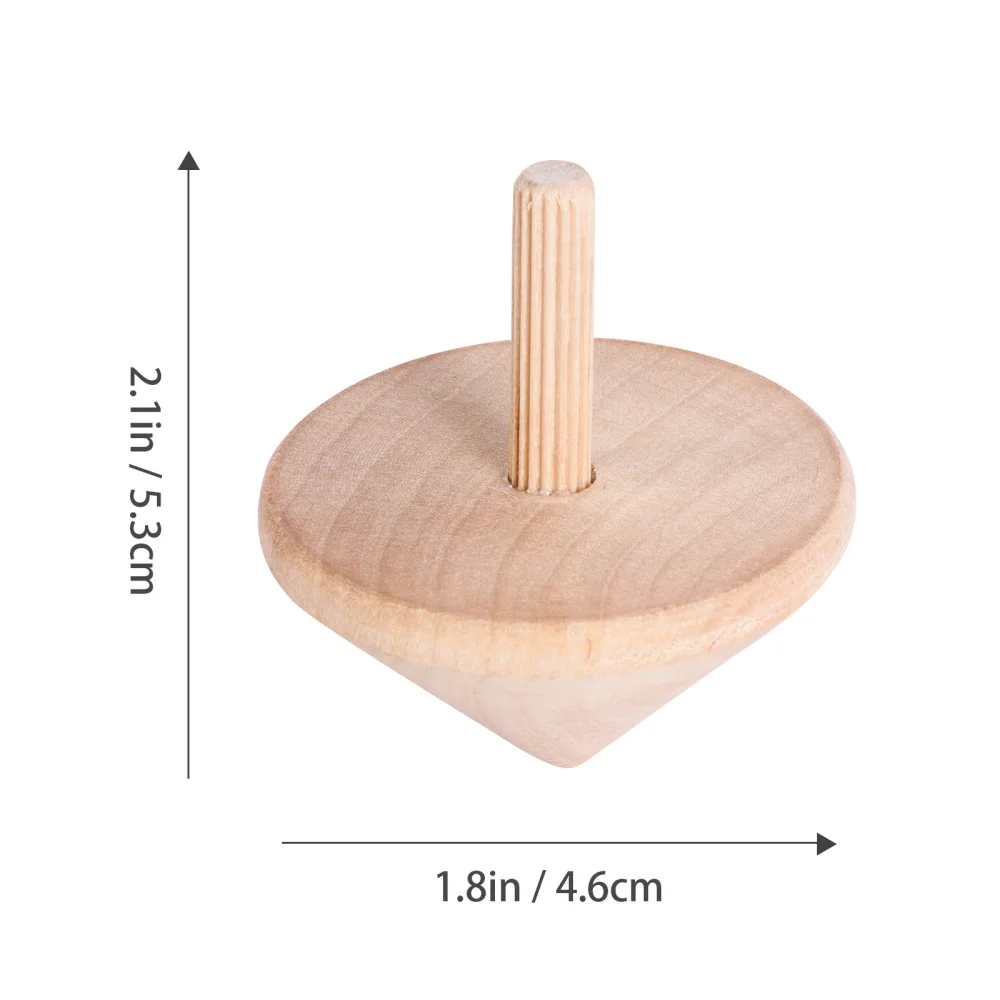 6pcs Wooden Rotative Tops Interesting Spinning Tops Wood Rotative Tops (Khaki)
6pcs Wooden Rotative Tops Interesting Spinning Tops Wood Rotative Tops (Khaki)