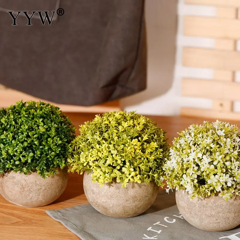 Artificial Plants Green Mini Bonsai Small Tree Pot Plants Fake Flowers Potted Ornaments Desktop Fake Plants Party Supplies
Artificial Plants Green Mini Bonsai Small Tree Pot Plants Fake Flowers Potted Ornaments Desktop Fake Plants Party Supplies
