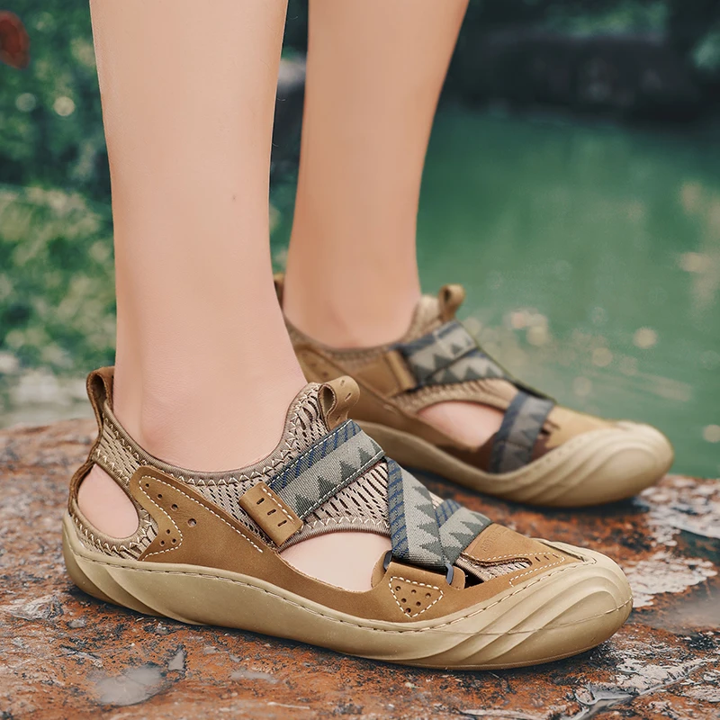 Summer men's Genuine Leather casual sandals breathable sandals fashion beach shoes comfortable lightweight outdoor sandals men
Summer men's Genuine Leather casual sandals breathable sandals fashion beach shoes comfortable lightweight outdoor sandals men