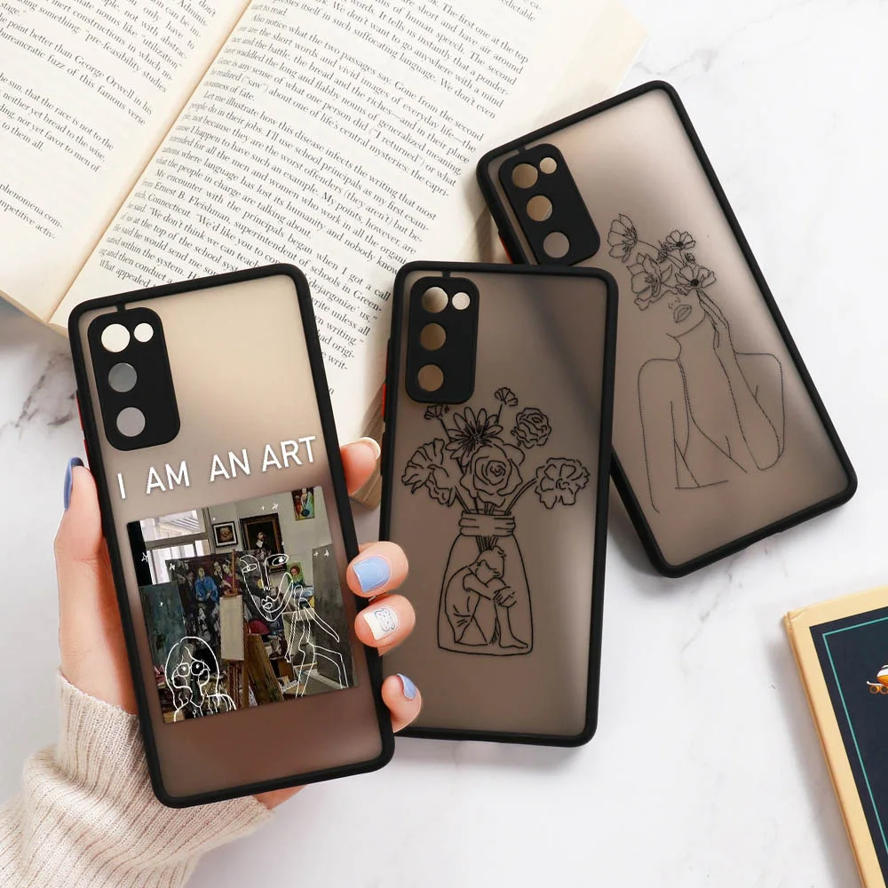 Phone Case For Samsung S20 FE Case On Samsung S21 Ultra S10 S9 S8 Plus Note 20 10 Plus Soft Shockproof Bumper Matte Back Cover
Phone Case For Samsung S20 FE Case On Samsung S21 Ultra S10 S9 S8 Plus Note 20 10 Plus Soft Shockproof Bumper Matte Back Cover