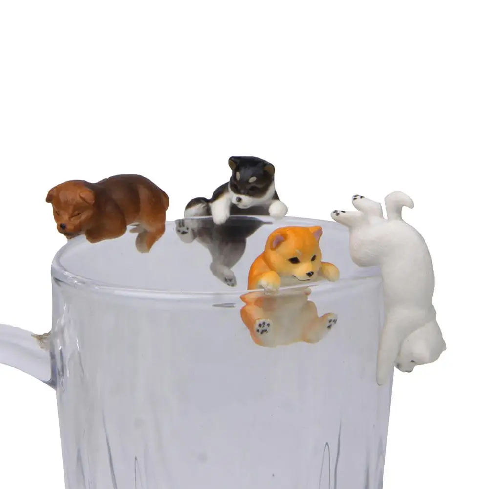 Mini dog Animal Shape Doll Hanging on Mug Cup Rim Pendant Ornament desktop home decoration
Mini dog Animal Shape Doll Hanging on Mug Cup Rim Pendant Ornament desktop home decoration
