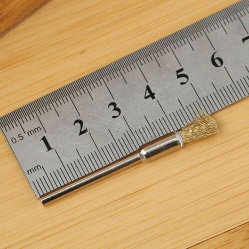 15Pcs 5mm Brass Wire Wheel Brushes Rotary Wire Wheel Polising Brushes Set For Power Drill Tool Polish Clean Brush
15Pcs 5mm Brass Wire Wheel Brushes Rotary Wire Wheel Polising Brushes Set For Power Drill Tool Polish Clean Brush