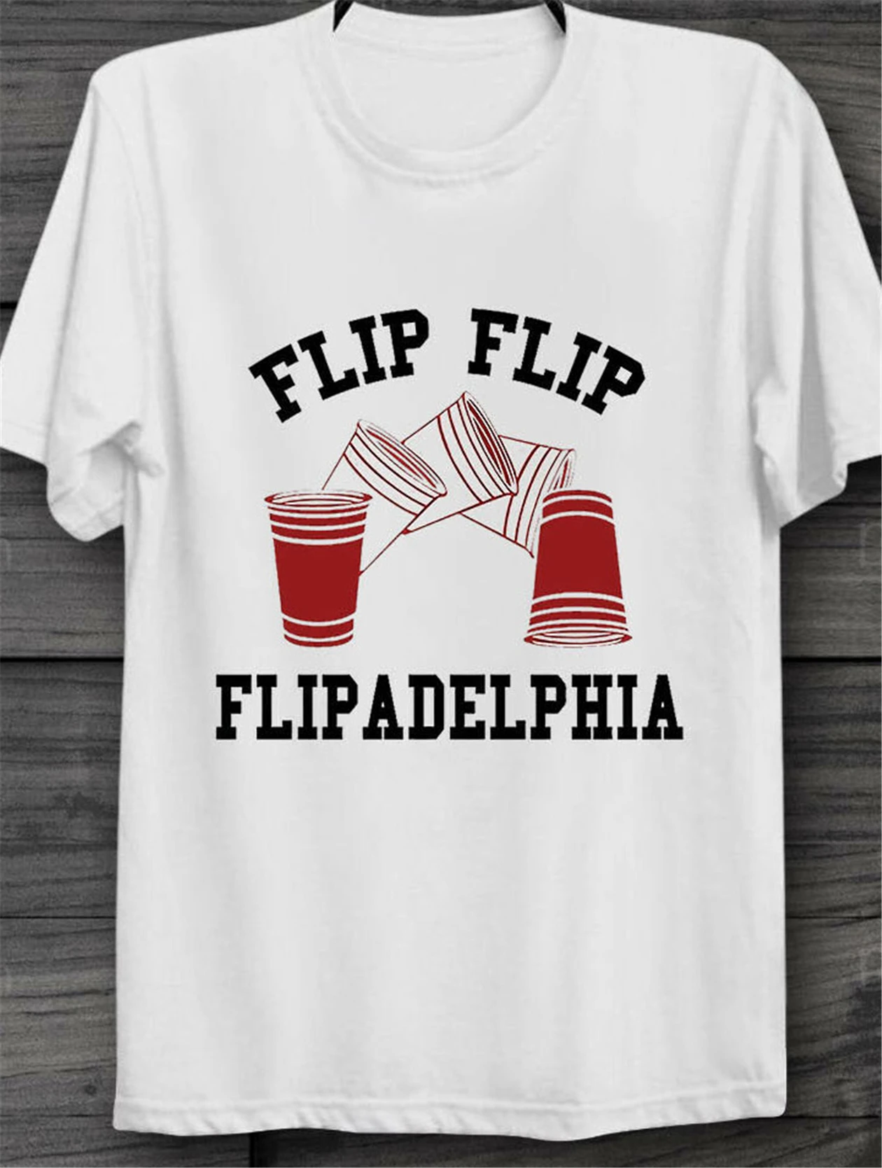Flip Flipadelphia Always Sunny In Philadelphia Ретро стиль унисекс футболка B67 Приталенная размера