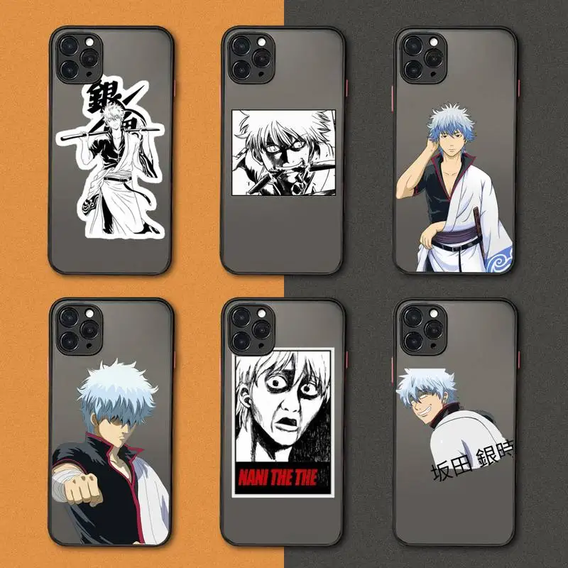 Sakata Gintoki Phone Case black matte transparent For iPhone 7 8 x xs xr 11 12 pro plus mini max Clear Funda
Sakata Gintoki Phone Case black matte transparent For iPhone 7 8 x xs xr 11 12 pro plus mini max Clear Funda